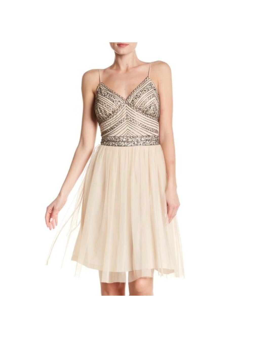 Marina Beaded Bodice Dress